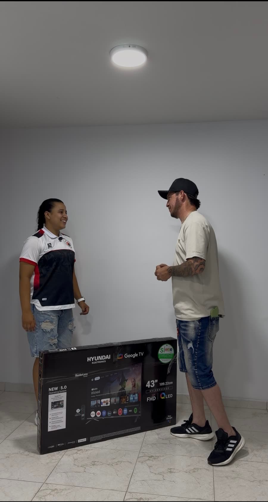 Beneficiados con televisor